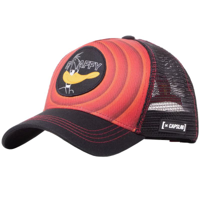 Kapelë baseball Capslab Looney Tunes Daffy Duck CL-LOO-3-DAF1, e rregullueshme, e zezë