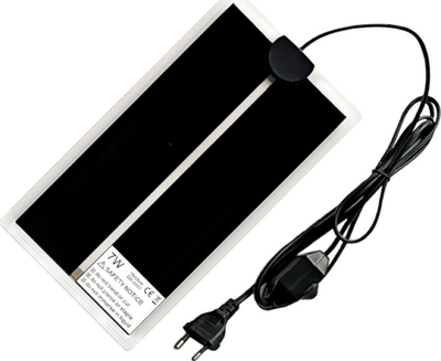 Tapet ngrohës për terrarium Happet Heating Mat, 7W, 15x28cm, i zi