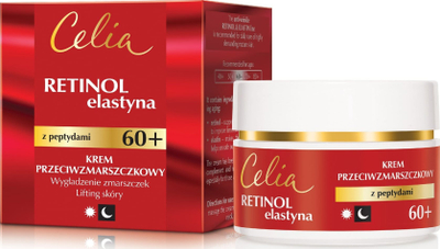Krem fytyre Celia Retinol 60, kundra rrudhave, 50 ml, krem dite