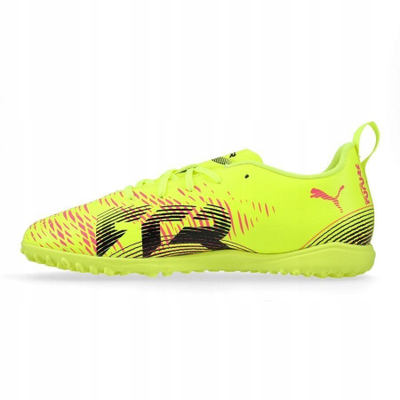Këpucë futbolli Puma Future 8 Play TT Jr 108396-03, për bar sintetik, për kalamaj, të verdha