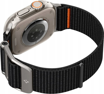 Rrip dore Spigen DuraPro Flex Ultra, për Apple Watch 49mm 45mm 44mm 42mm, najlon, i zi
