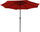 Çadër kopshti Saska Garden Coccora, 300cm, me ndriçim LED, terrakote