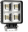 Reflektor pune LED AMiO 04200, IP67, dritë e bardhë e ftohtë, i zi