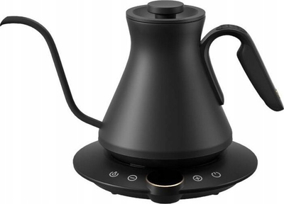 Ibrik elektrik Cocinare Gooseneck B6, 0.6L, me rregullim temperature, i zi