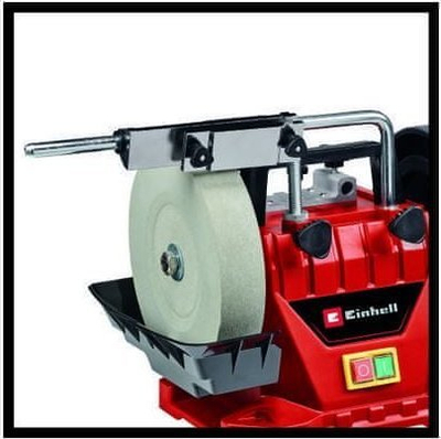 Mprehës me gur t’lagët Einhell TC-WG 200, 120 W, me depozite uji, i kuq