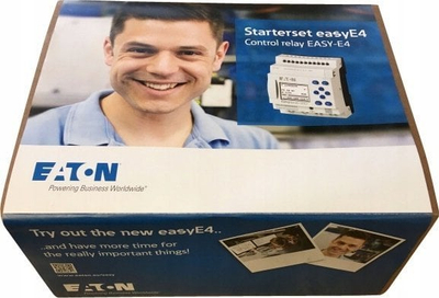 Starter kit automatizimi Eaton EASYE4 EASY-E4-AC-12RC1, AC DC, easySoft, kabllo programimi