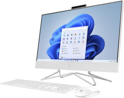 Kompjuter All-in-One HP 24-df1000nw, 23.8\", Intel Core i5-1135G7, 16GB RAM, 512GB SSD, i bardhë