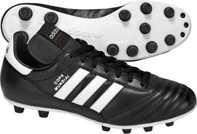 Këpucë futbolli Adidas Copa Mundial FG 015110, lëkurë natyrale, për bar të fortë, të zeza