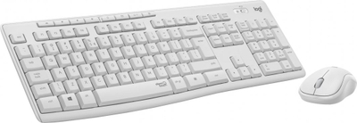 Set Logitech MK295 Silent, i bardhë