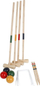 Loja kroket Play it Croquet, set druri për 4 lojtarë, me çantë për ta marrë me vete, shumëngjyrësh