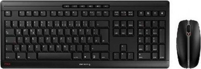 Set tastierë dhe maus CHERRY Stream Desktop, pa kabllo RF, QWERTZ zvicerane, i zi