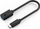 USB адаптер Џениус USB C во USB A, 3.0, 5Gbps, црн