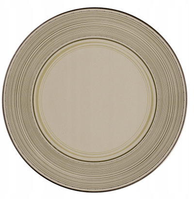 Pjatë e sheshtë RAK Porcelain Argila Larissa, 9.25", porcelan, ngjyrë Larissa