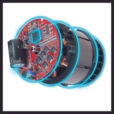 Brushe rripi pa kabllo Einhell TP-BS 18/457 Li BL Solo, 18V, brushless, e kuqe e zezë