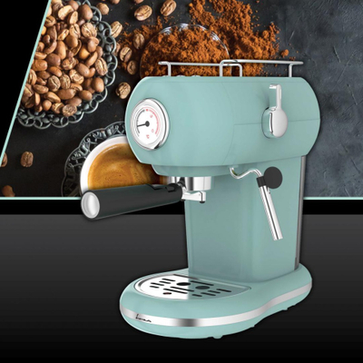 Makina espresso FRAM FEM-D15RGR, 15 bar, filtri i dyfishtë, e zezë