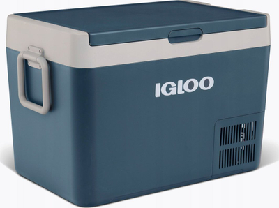 Frigorifer udhëtimi Igloo ICF60, 59L, me kompresor, blu e errët