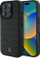 Mbrojtëse telefoni Mercedes-Benz Waves për iPhone 16 Pro, lëkurë, 6.3\", e zezë