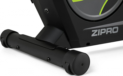 Biçikletë elektro-magnetike Zipro Glow, Iconsole +, e zezë / gjelbër