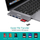 Hub Choetech, HUB-M14, USB-C, 2x USB-A 3.0, HDMI 4K, PD 100W, lexues karte