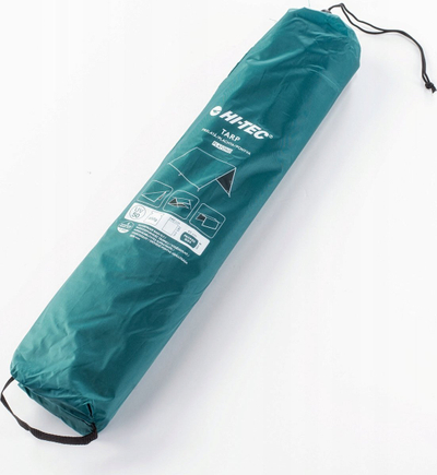 Tarp kampingu Hi Tec PLAFONO, 2000 mm waterproof, UV50, jeshile