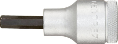 Bit kaçavide Gedore 6153150, lidhje 1/2", gjashtëkëndor i brendshëm 5 mm