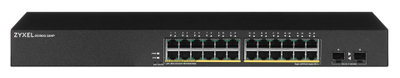 Switch rrjeti Zyxel GS1900-24HPV, 24 porta Gigabit, menaxhim smart, trup metalik