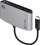Dok stacioni Alogic Thunderbolt 3 Dual Display, 4K, Gigabit Ethernet, gri