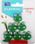Магнетни декоративни фигури Starpak, 25 mm, зелени
