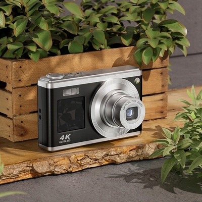 Kamerë digjitale XREC C23, 60MP, 4K, zmadhim 10x, e zezë me argjend