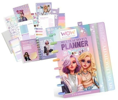 Планер WOW Generation Multi Activity, 70 страници, шарен