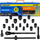 Set çelësash goditës Partner 3/4", 21 copë, 17-50mm, i zi