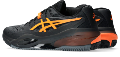 Патики за тенис Asics Gel-Resolution X Clay, за земјена подлога, црно-портокалови