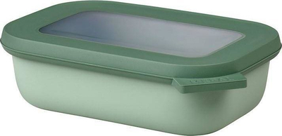 Enë ruajtjeje Mepal Cirqula, drejtkëndore, 500ml, Nordic Jade jeshile