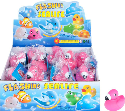 Figurë ndriçuese flamingo Mega Creative, rozë