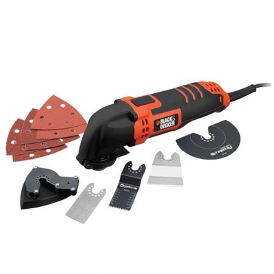 Mjet multifunksional Black&amp;Decker MT300KA-QS, 300W, me shpejtësi që e rregullon vetë, portokalli