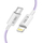 Kabllo karikimi Tech-Protect Ultraboost Lite Lightning, USB-C në Lightning, PD 27W 3A, 1m, lejla