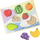 Puzzle druri Viga Fruits, 7 copa, lodër edukative, shumëngjyrësh