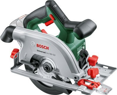 Sharrë rrethore pa kabllo Bosch UniversalCirc 18V-53, 53 mm, 160 mm, jeshile