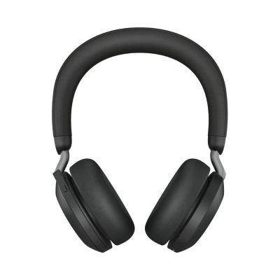 Kufje Jabra Evolve2 75, over ear, me kabllo, të zeza