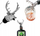 Stoper shishe Whole House Worlds The Bond Street Stag Head, 19cm, dekor brirë dreri, argjendtë