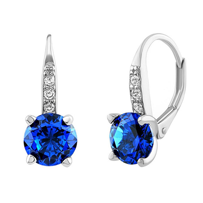Set bizhuterish Silvego Silver Bellino, argjend, me spinel sintetik, ngjyrë argjendi