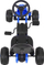 Gokart me pedale Ramiz Blue, 60x35 cm, deri 30 kg, blu
