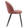 Karrige Oded velvet + këmbë metal 49×57×79 cm (HM8731.12)