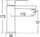 Rubinet lavamani Blue Water Toronto TOR-BPU.110, mural i fshehur, mat, i zi
