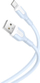 USB во USB-C кабел XO NB212, 1m, 2.1A, светлосина
