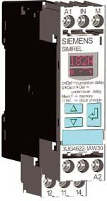Relé monitorimi rryme Siemens 3UG4622-1AW30, njëfazore, 0.1-10A, 24-240V AC/DC