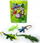Lodër antistres HIPO Rubber Lizard A115, 28cm, me bizele, shumëngjyrëshe