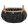 Kosh dyshemeje Potts Φ62x36Hcm (HM4378), zezë