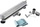 Kanal linear muri Inoxstyle Wall Linear Drain Side 80 cm, çelik inoks AISI 304, grilë dyshe, ngjyrë argjendtë