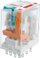 Relai industrial Relpol R4N-2314-23-1024-WTLD, 4P 6A, 24V DC, me LED